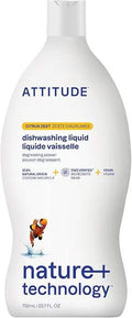 Dish liquid bottle with citrus zest, nature+ technology, 700 mL