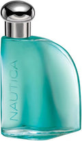 Nautica Classic Cologne bottle with turquoise glass and silver cap