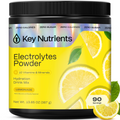Electrolytes Powder, sugar-free lemonade flavor powder tub