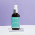 Clarify Face Toner bottle with herbal ingredients for deep cleansing and brightening skin