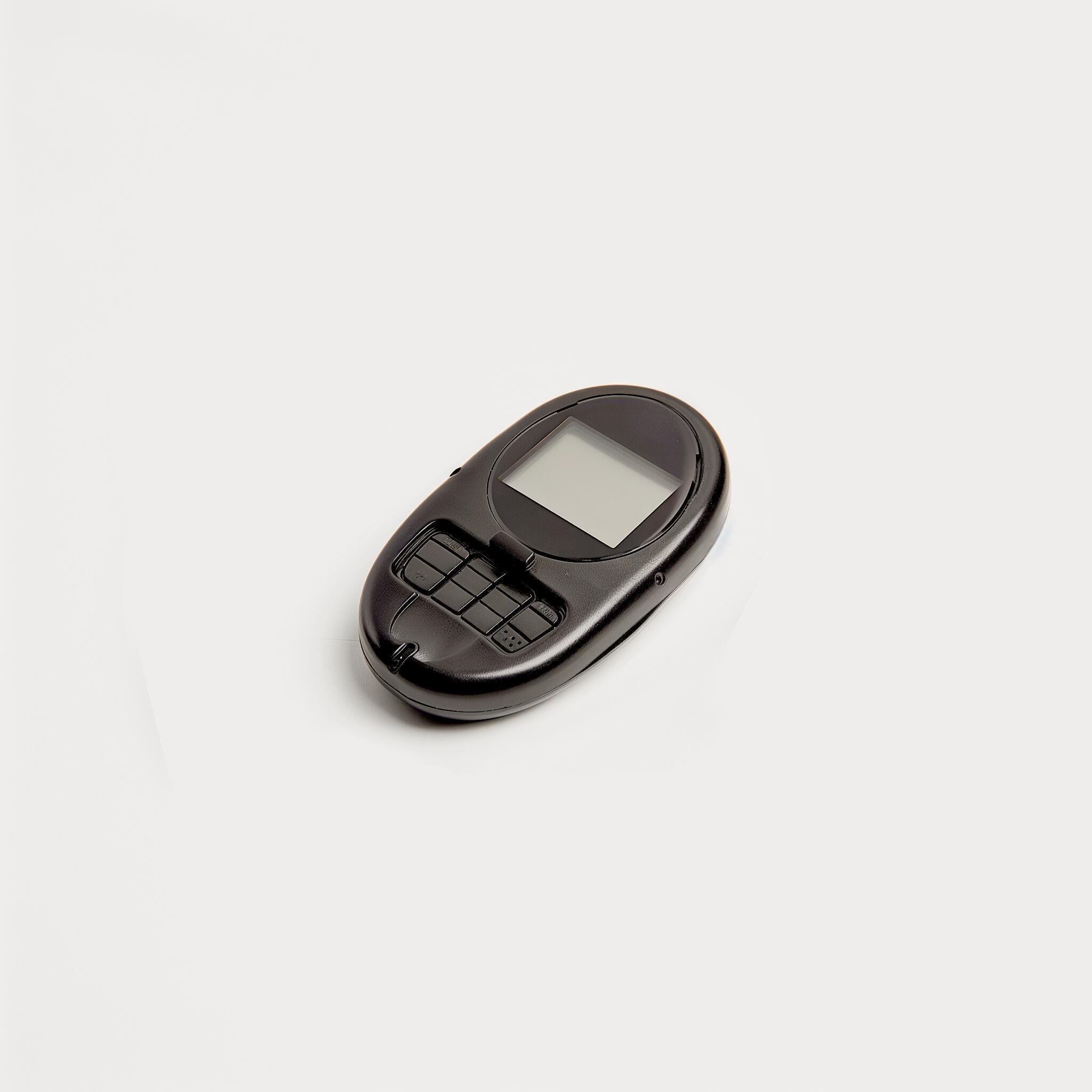 Beispiel product: Schlüsselanhänger mit Display und Tasten, dunkel