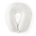 Bamboo Cooling Neck Pillow, weiß mit U-förmiger Nackenmulde