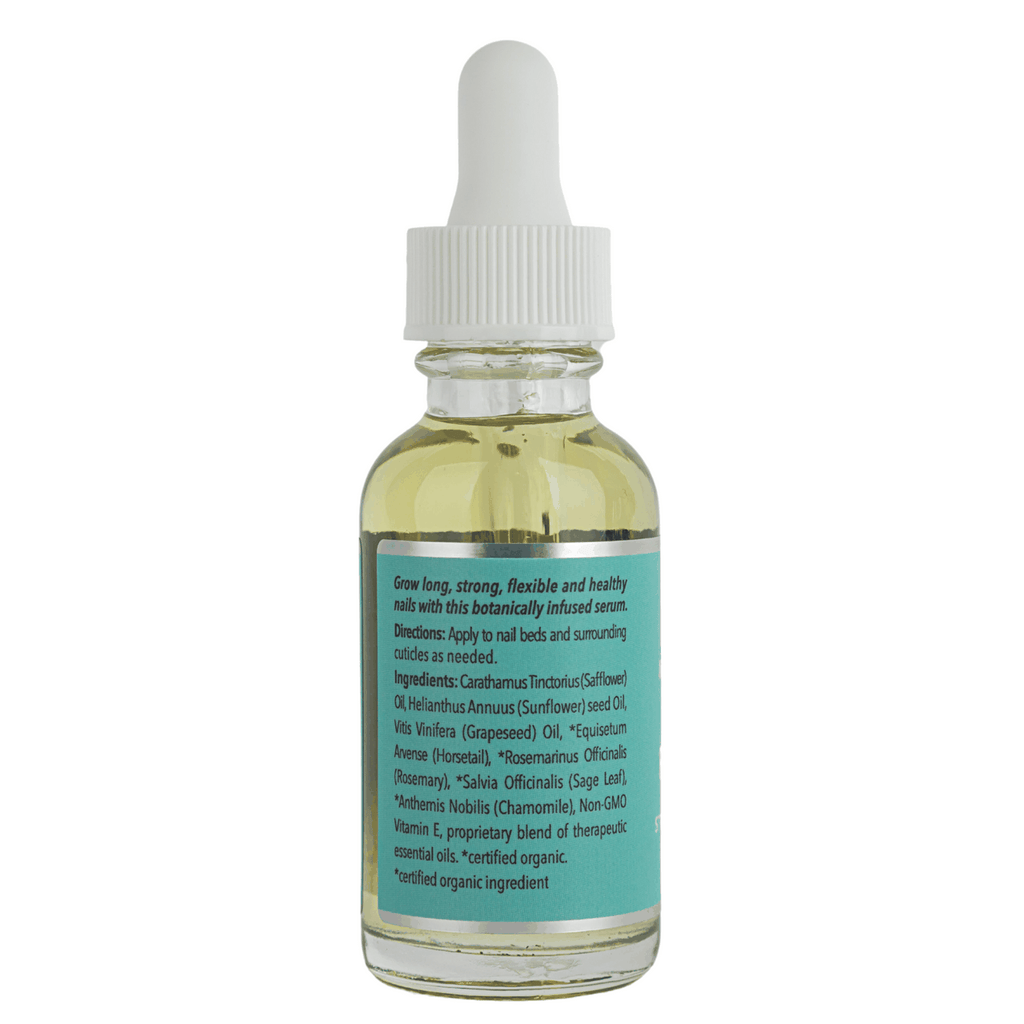 Restore Cuticle Oil glass dropper bottle with amber serum and label text